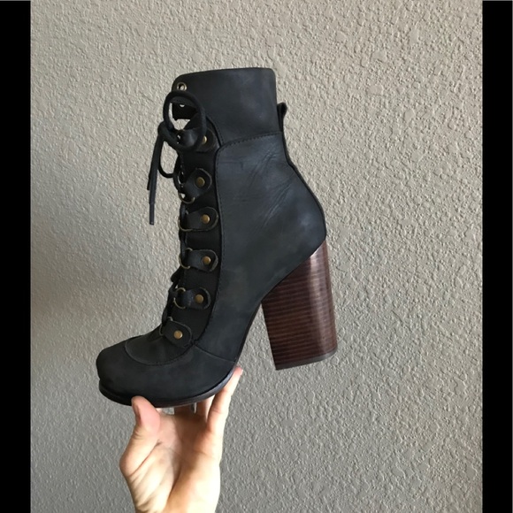 JEFFREY CAMPBELL Lace Up Bootie - Picture 4 of 12